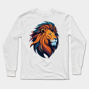 Lion Portrait Long Sleeve T-Shirt